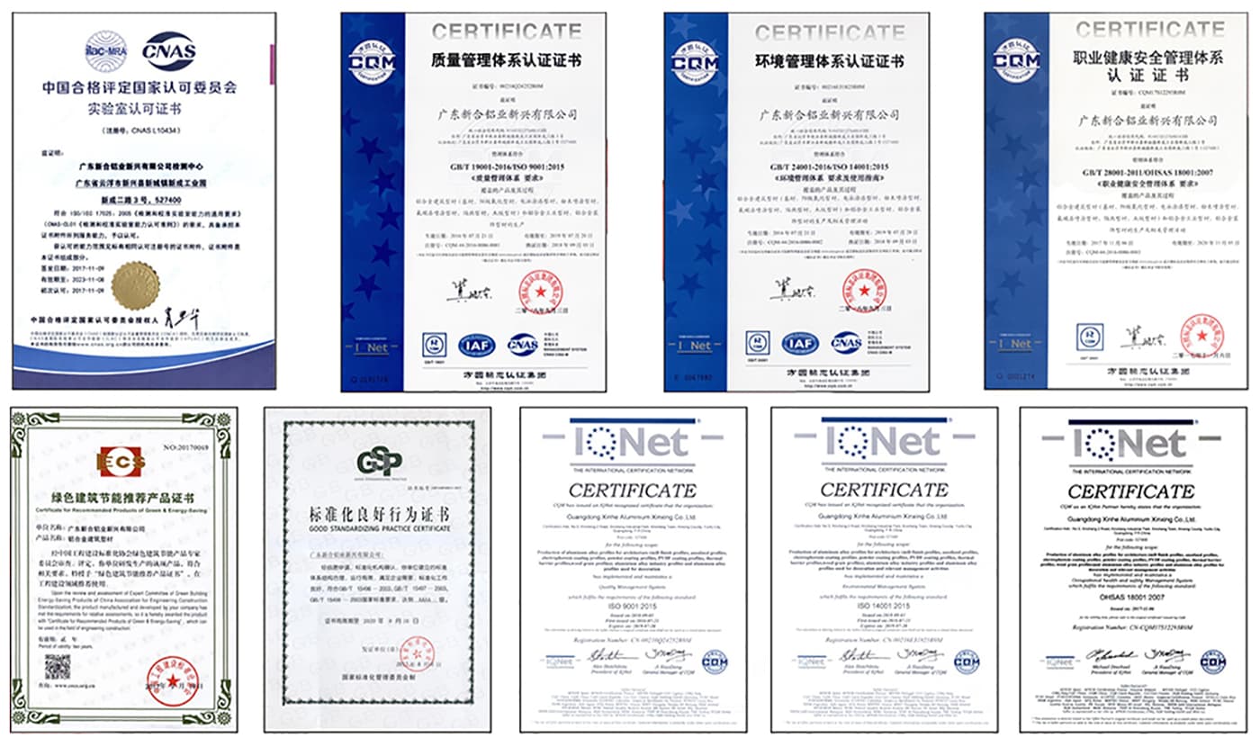 Certifications