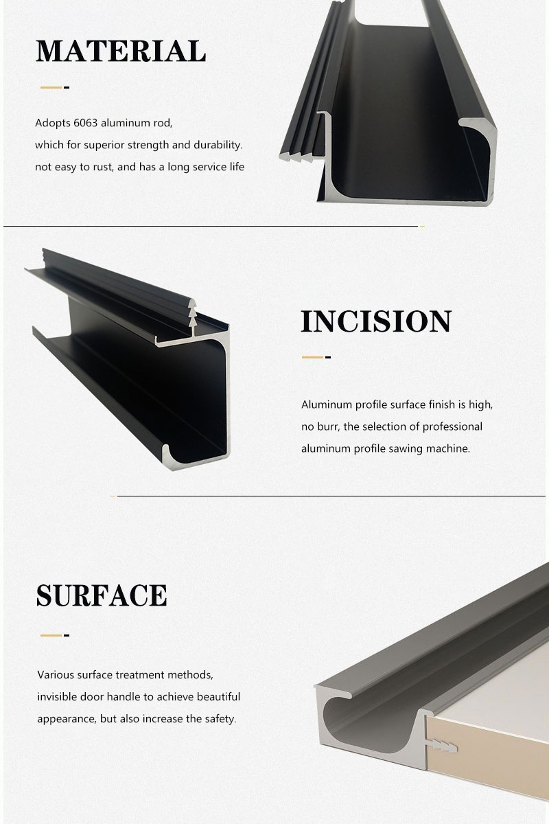 Aluminium Handle Profile Details